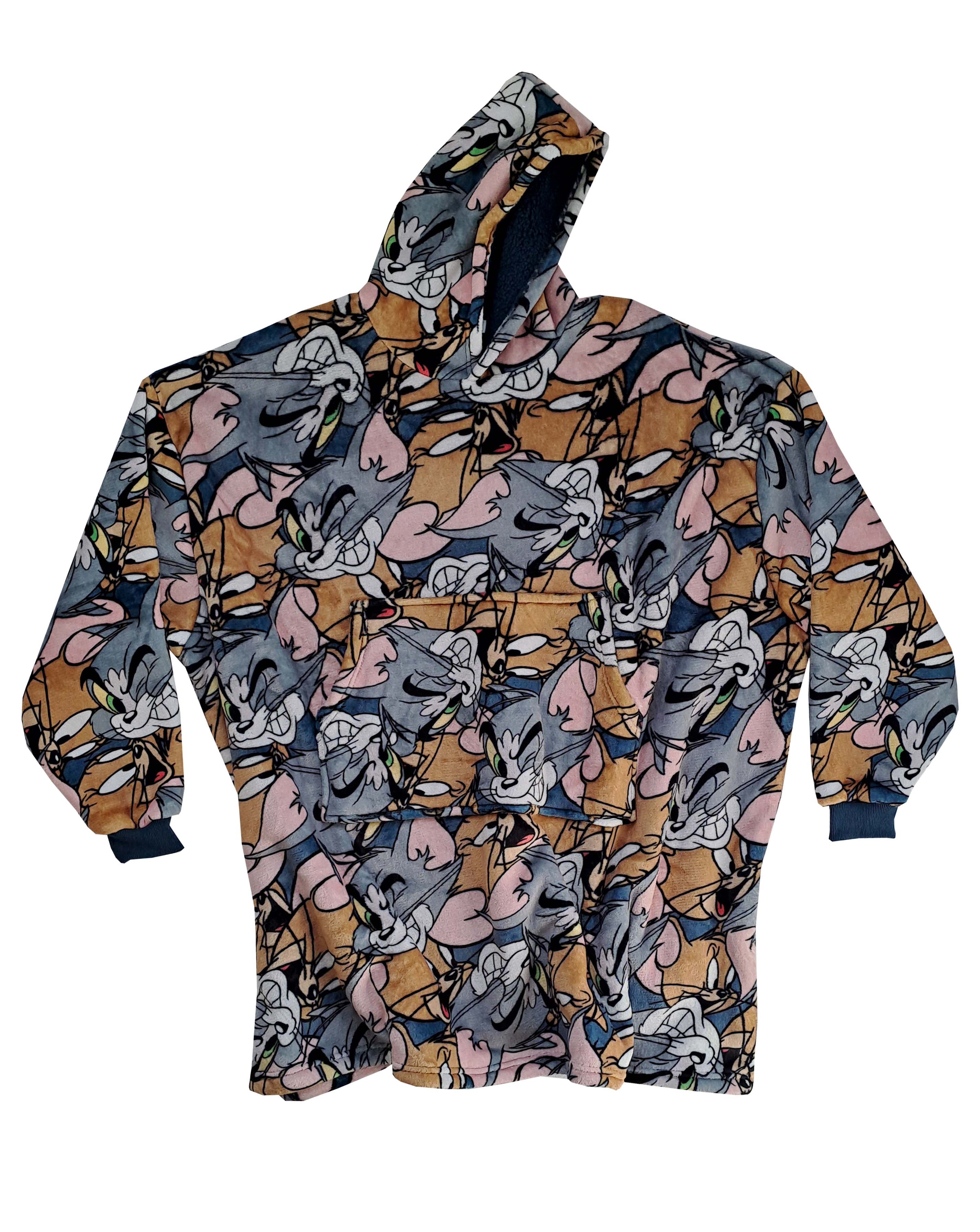 Oversize Tom & Jerry Hoodie