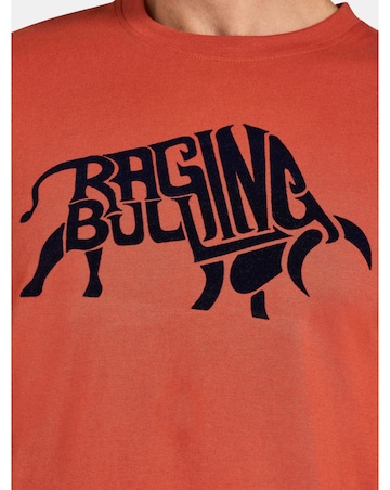 Raging Bull Flock Bull T-Shirt Orange