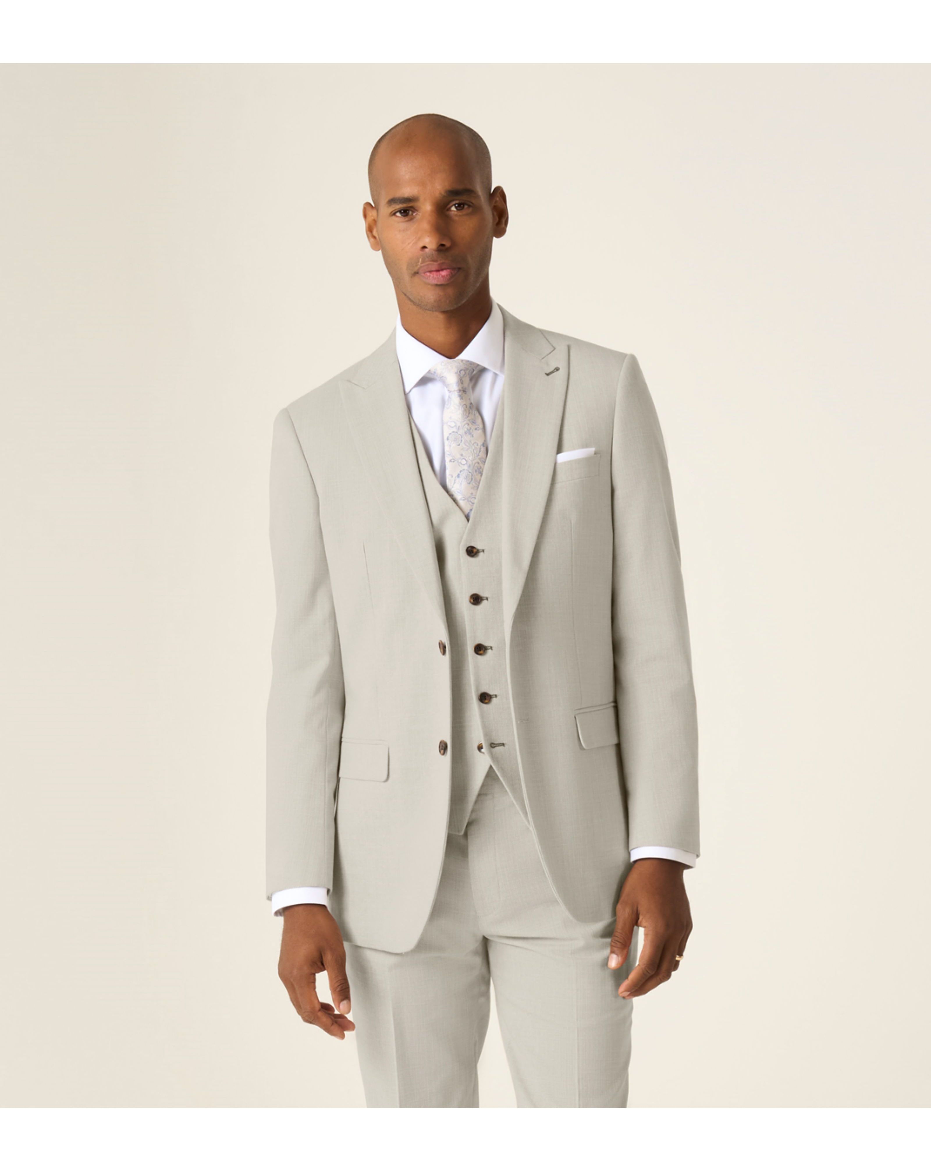 Skopes Redding Suit Jacket Stone