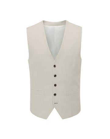 Skopes Redding Suit Waistcoat Stone