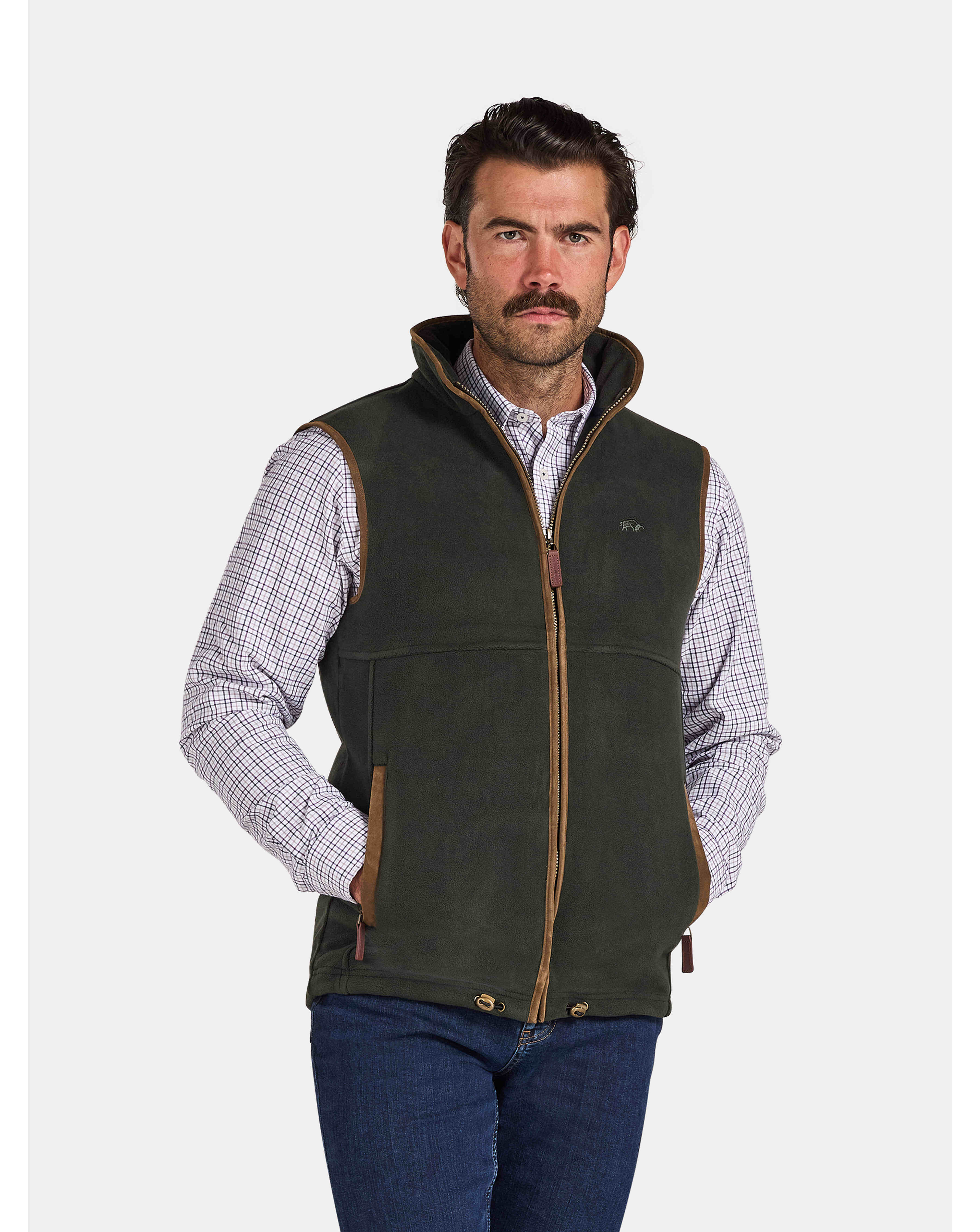 New In - Raging Bull Fleece Gilet