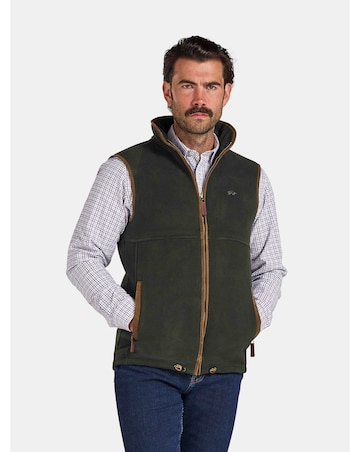 Raging Bull Fleece Gilet Forest