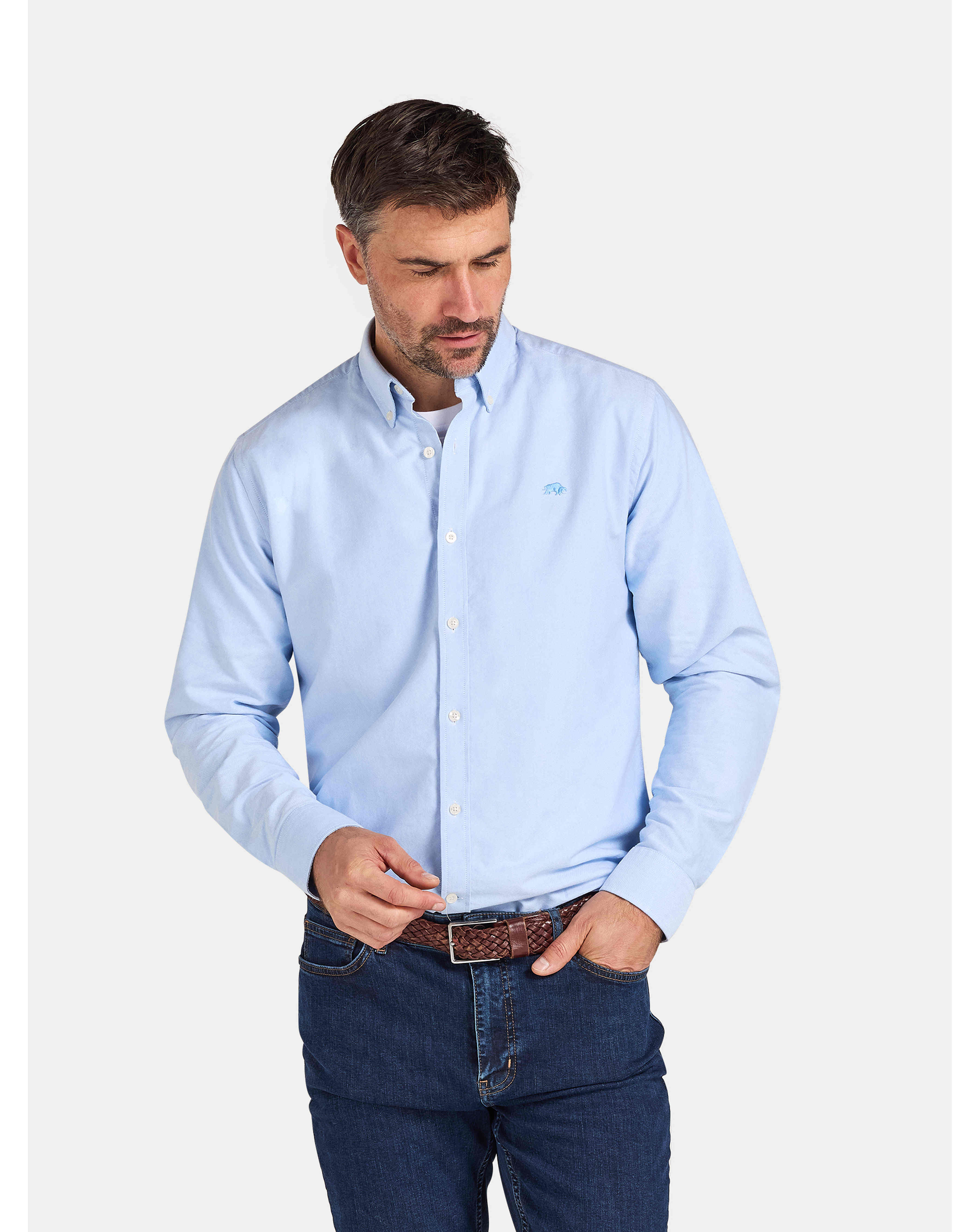 New In - Raging Bull Classic LS Oxford Shirt
