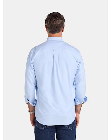 Raging Bull Classic LS Oxford Shirt Sky Blue