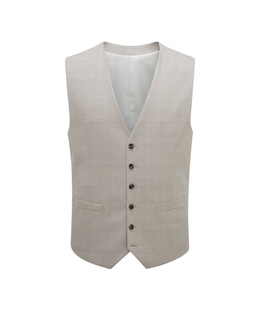 Skopes Charlie Suit Waistcoat Stone