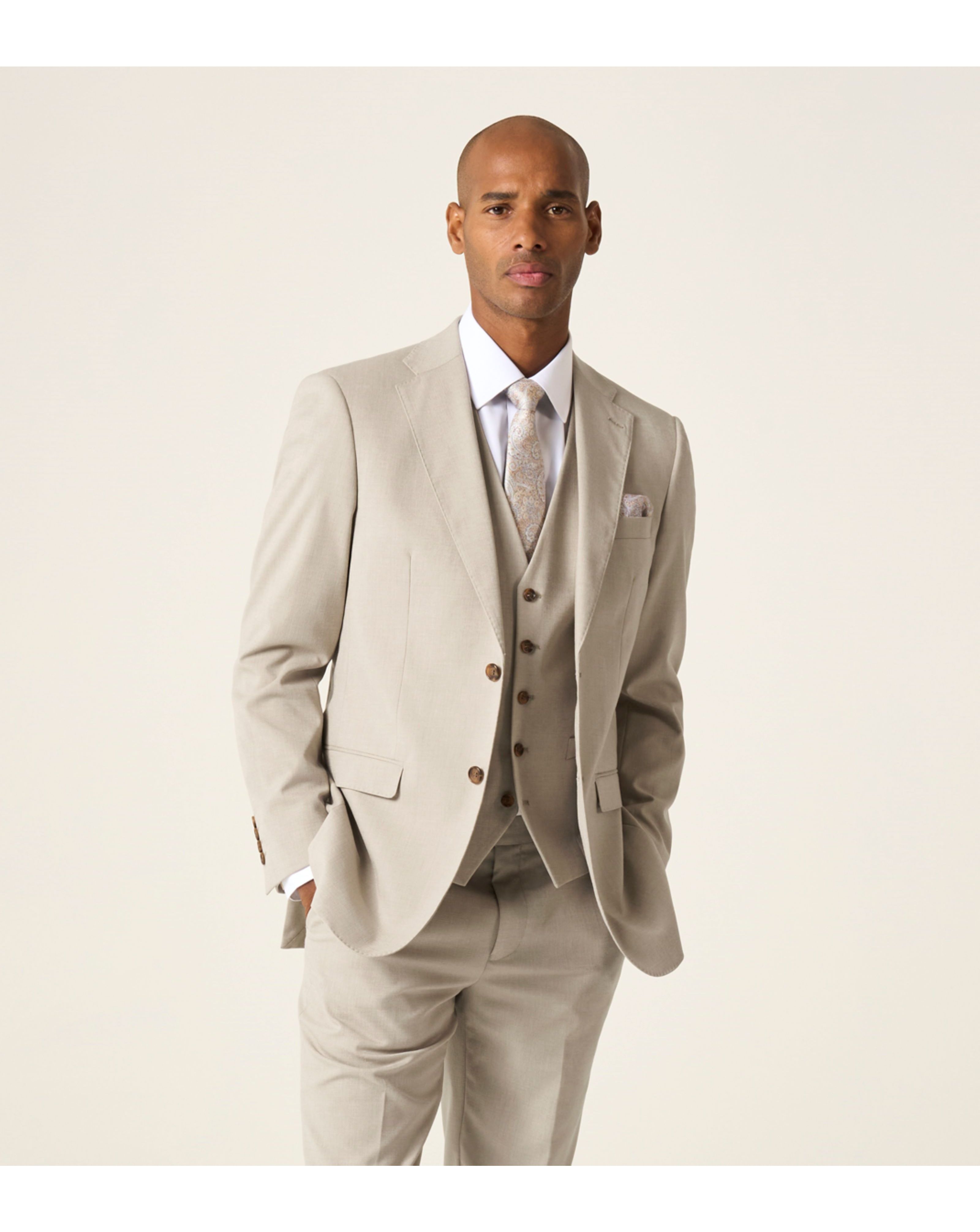 Skopes Caspian Suit Jacket Stone