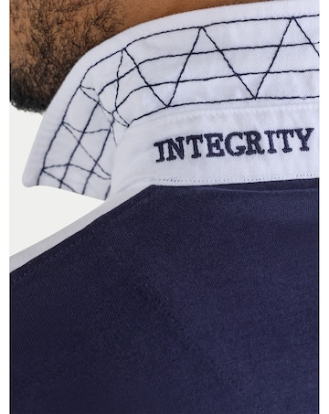 Raging Bull Cut & Sew Harlequin Rugby Teal