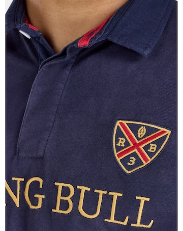 Raging Bull Diagonal Panel Rugby Navy