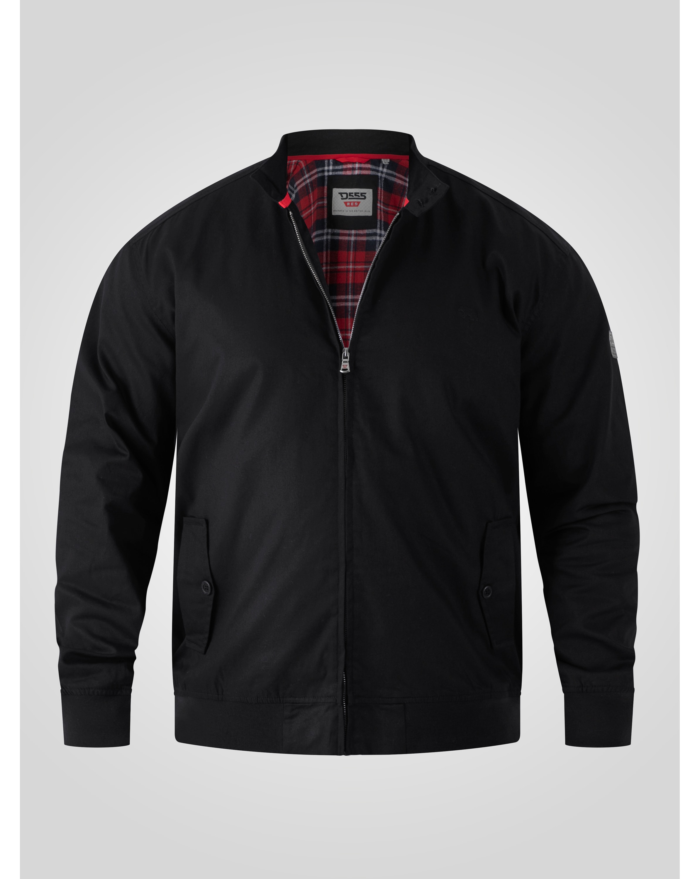 New In - D555 Kent Black Harrington Jacket