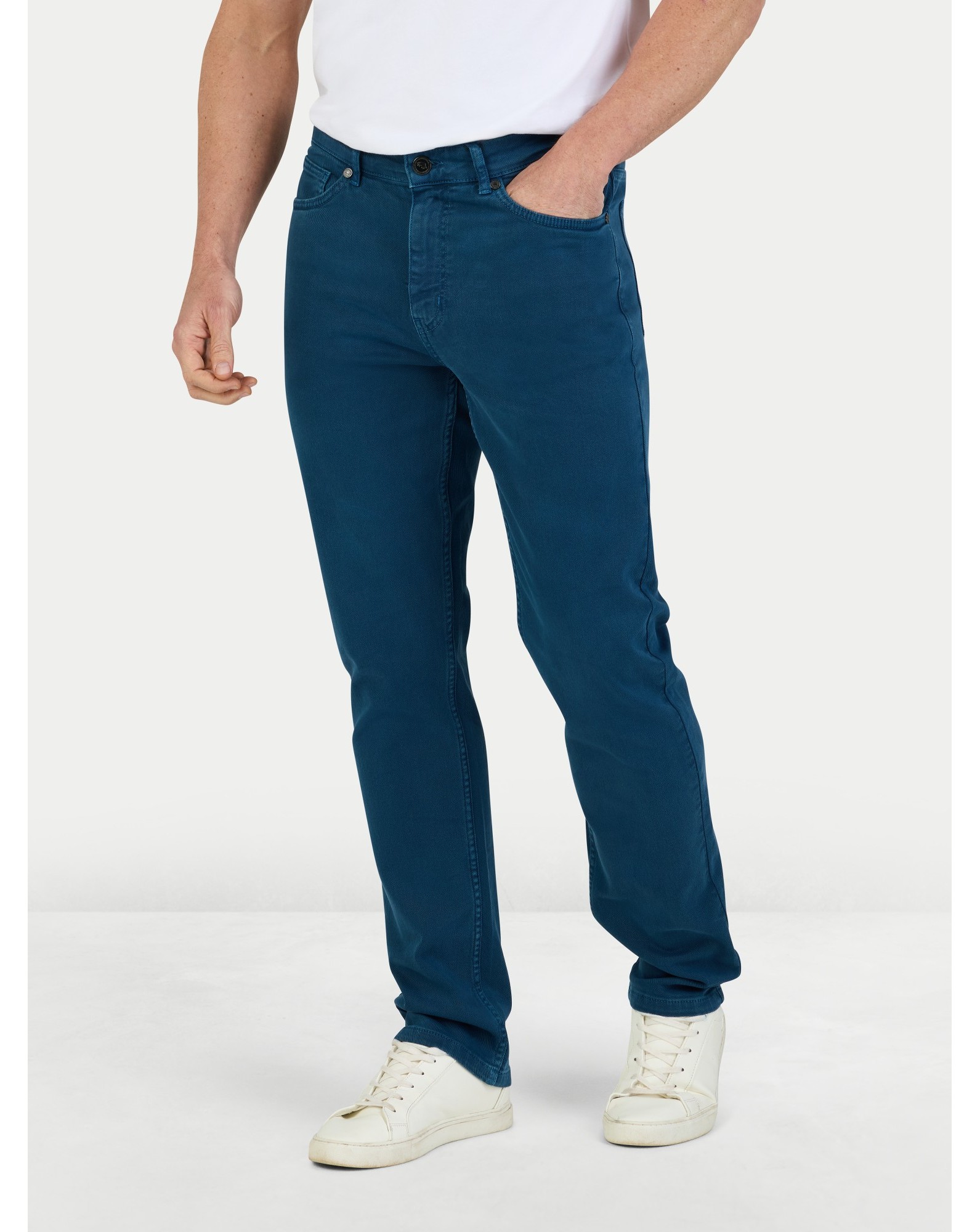 New In - Raging Bull Coloured Denim Trouser