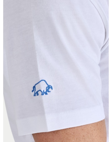 Raging Bull Beach Rugby T-Shirt White