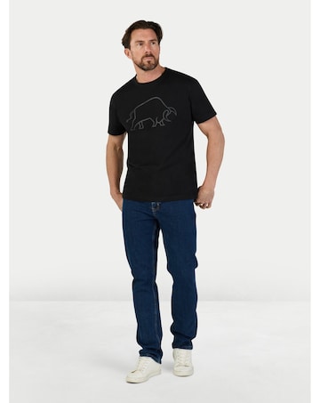 Raging Bull Highbuild T-Shirt Black