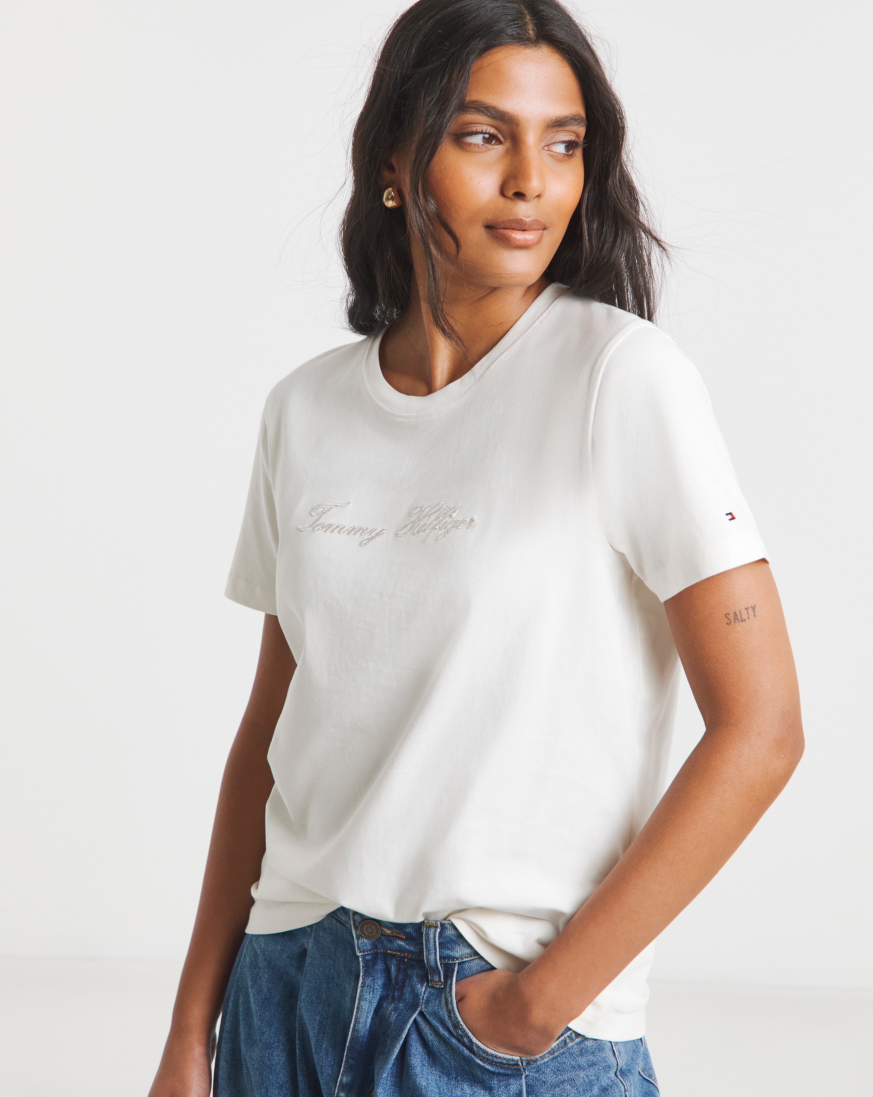 TOMMY HILFIGER CREW NECK T-SHIRT