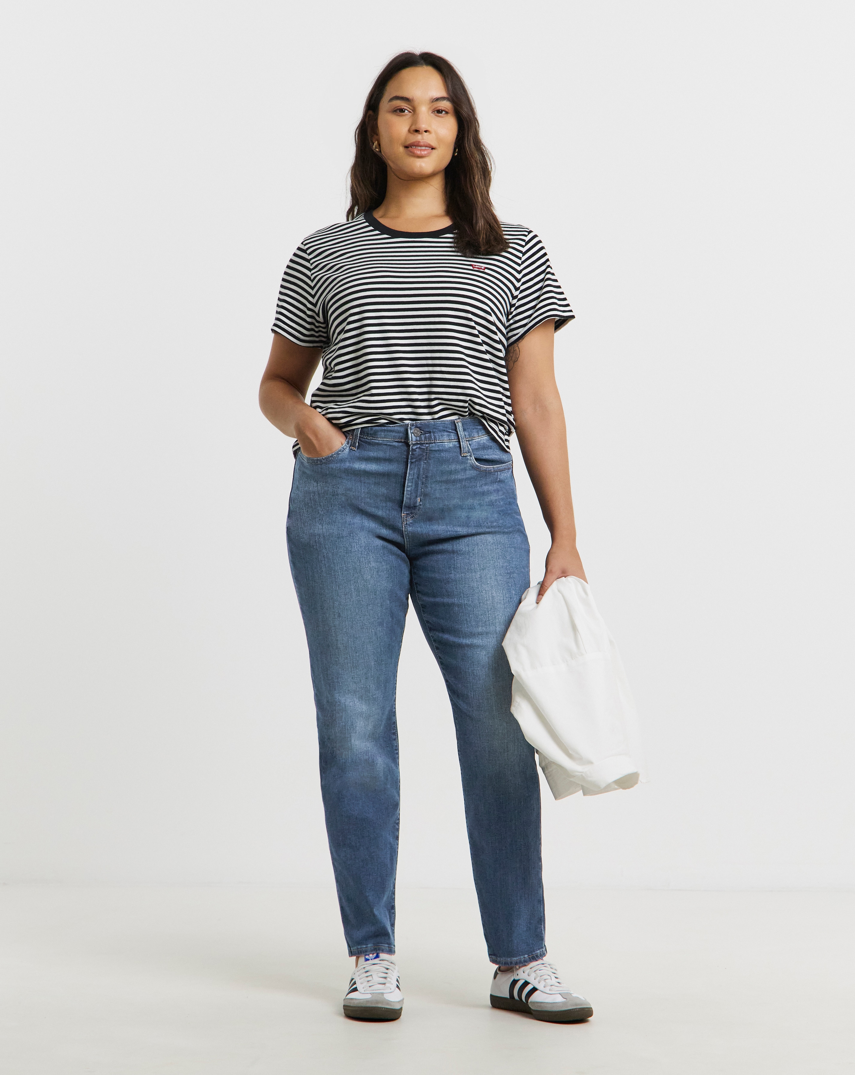 Levi's 726 High Rise Straight Jeans