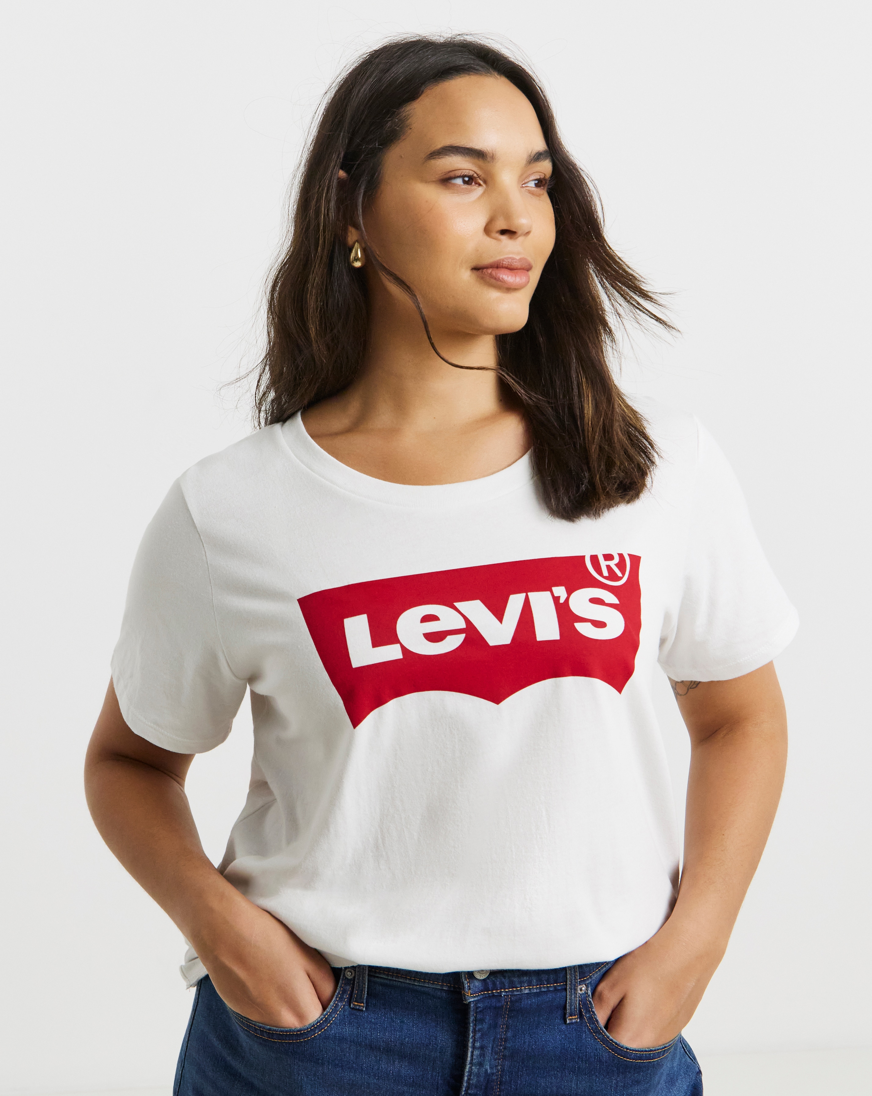 Levi's Perfect Tee Batwing Logo