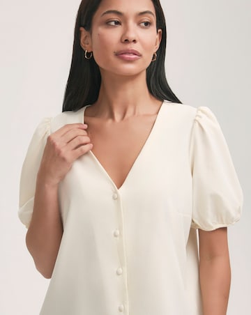 Finery London Puff Sleeve Blouse