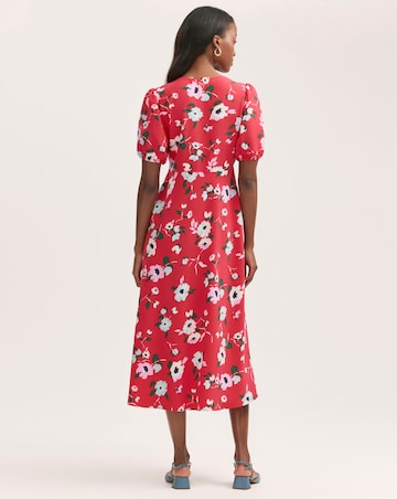 Finery London Button Up Floral Dress
