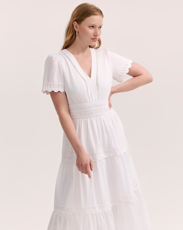 Finery London Scalloped Dress
