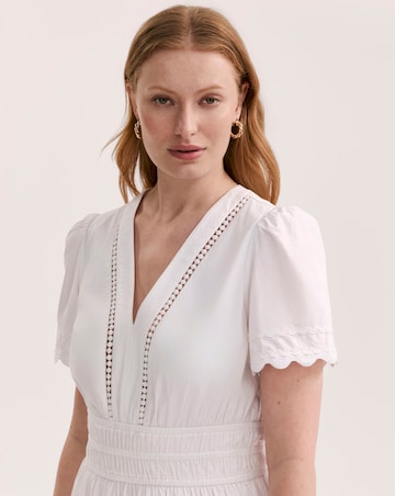 Finery London Scalloped Dress