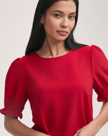 Finery London Puff Sleeve Blouse