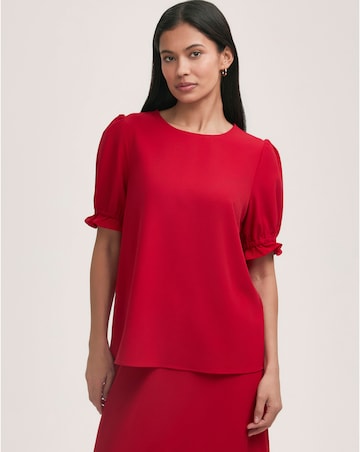 Finery London Puff Sleeve Blouse