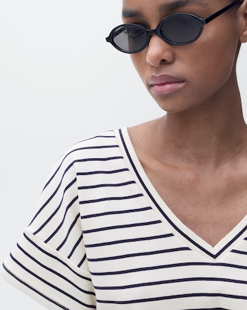 Mango Stripe T-Shirt