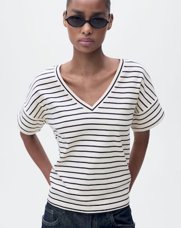 Mango Stripe T-Shirt