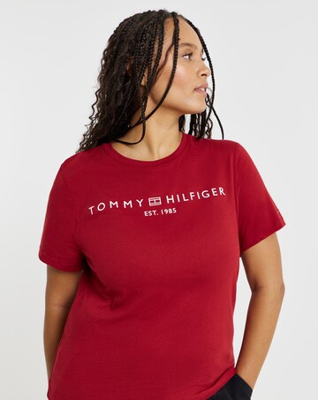 Tommy Hilfiger Logo Short Sleeve Crew Neck