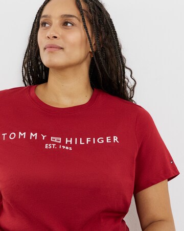 Tommy Hilfiger Logo Short Sleeve Crew Neck