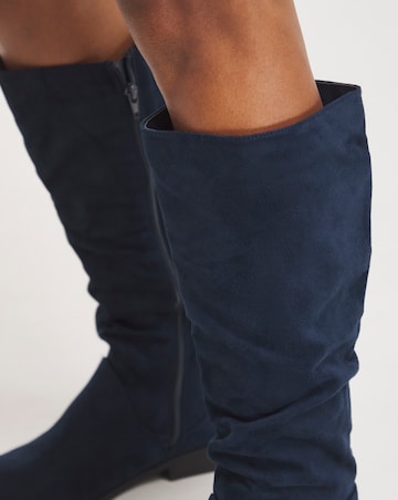 Evren Ruched Boot - Extra Wide Fit (EEE) & Super Curvy Calf