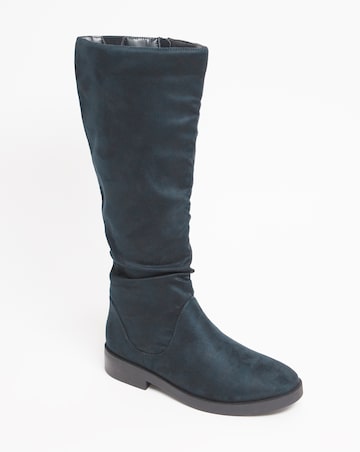 Evren Ruched Boot - Extra Wide Fit (EEE) & Super Curvy Calf