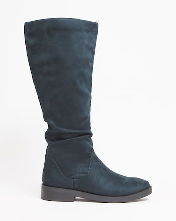 Evren Ruched Boot - Extra Wide Fit (EEE) & Super Curvy Calf