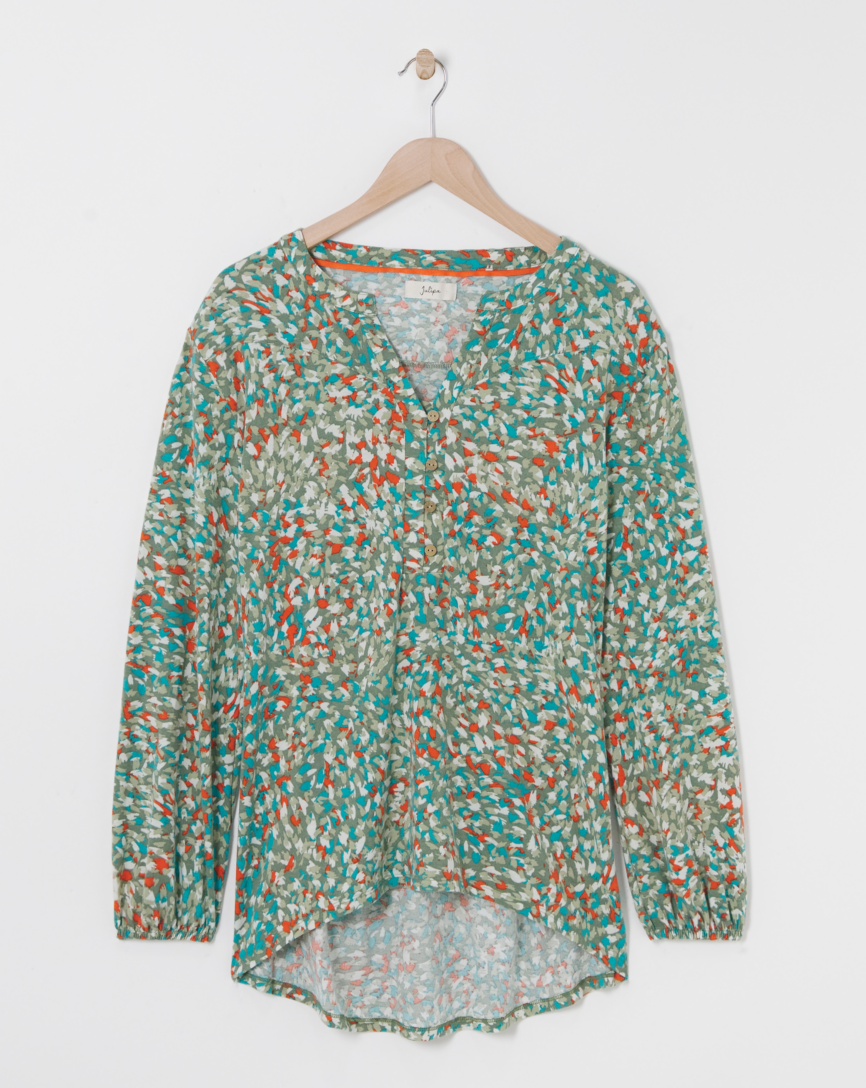 Julipa Printed Jersey Blouse