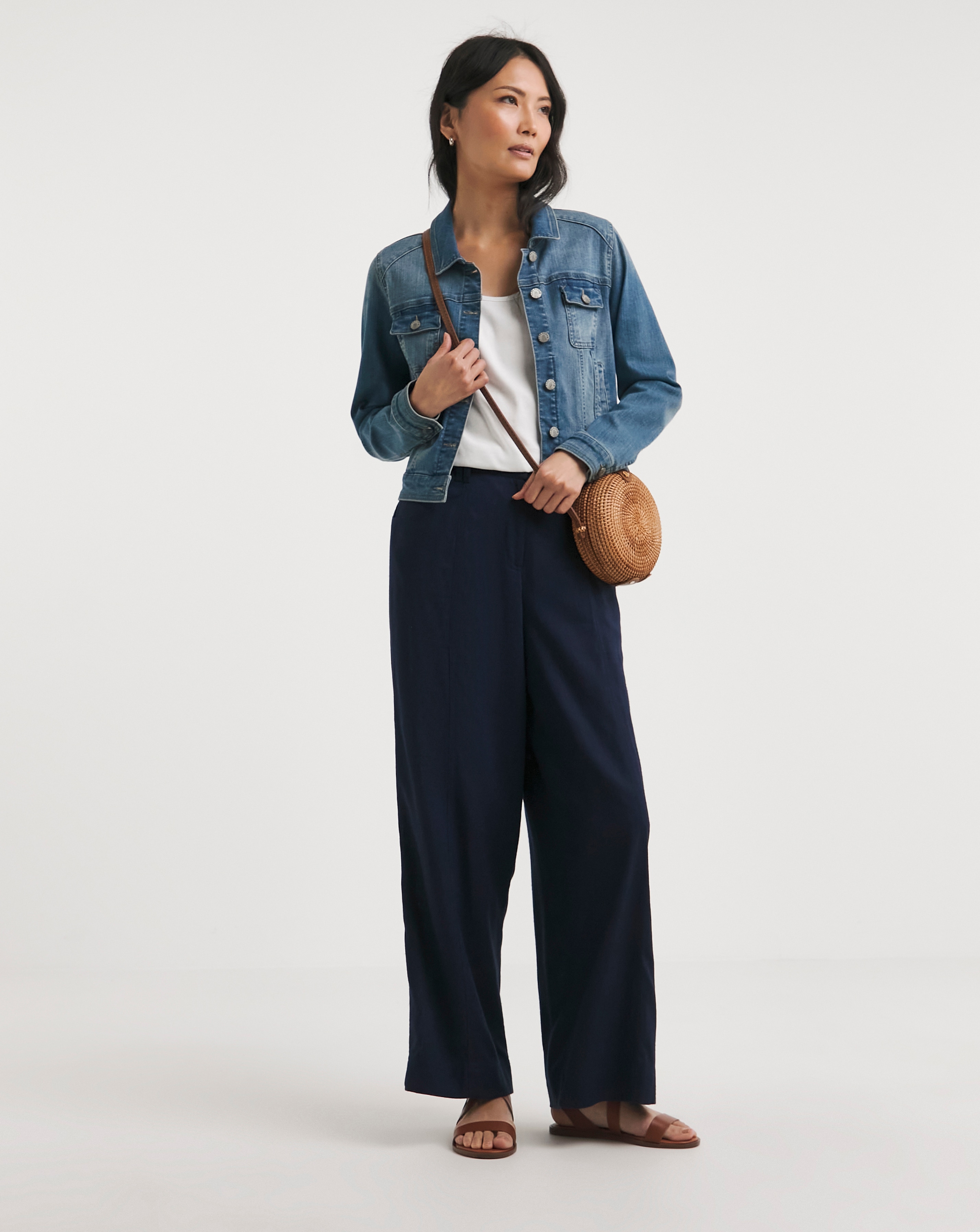Julipa Linen Mix Trouser