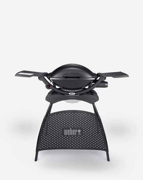 Weber Q 2000 Black BBQ with Stand