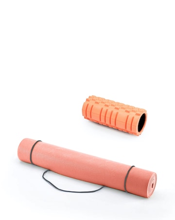 Davina Yoga Mat & Foam Roller Kit