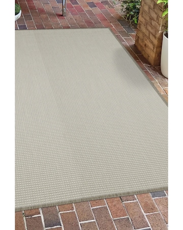 Indoor and Outdoor Border Rug
