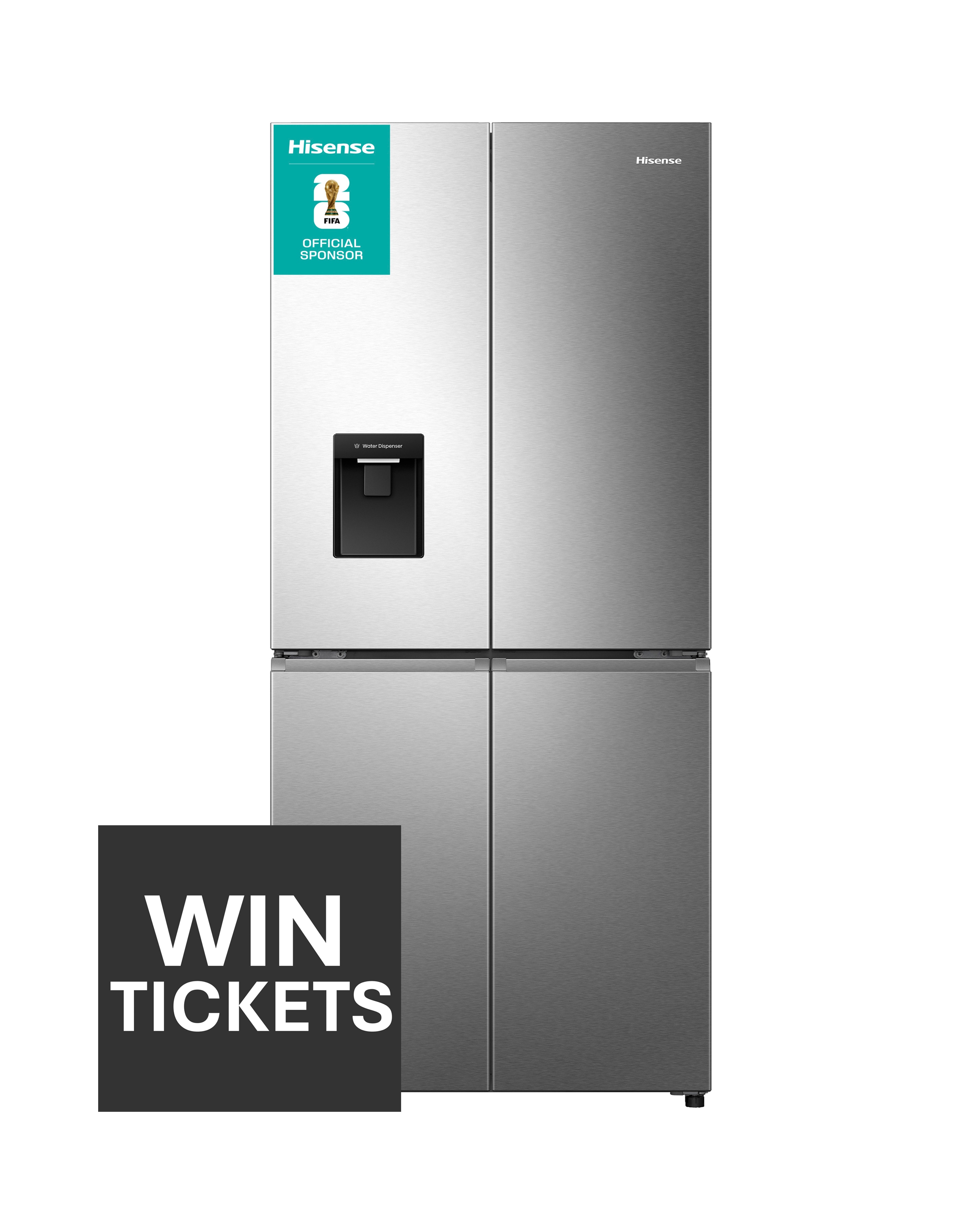 Hisense Cross Door Fridge Freezer