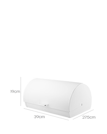 Swan Serenity Bread Bin White