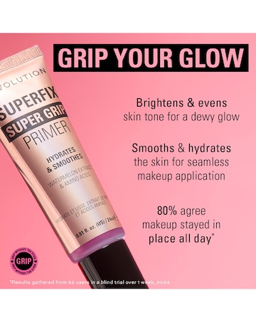 Revolution Superfix Prep & Fix Duo, Super Fix Misting Spray & Super Grip Primer
