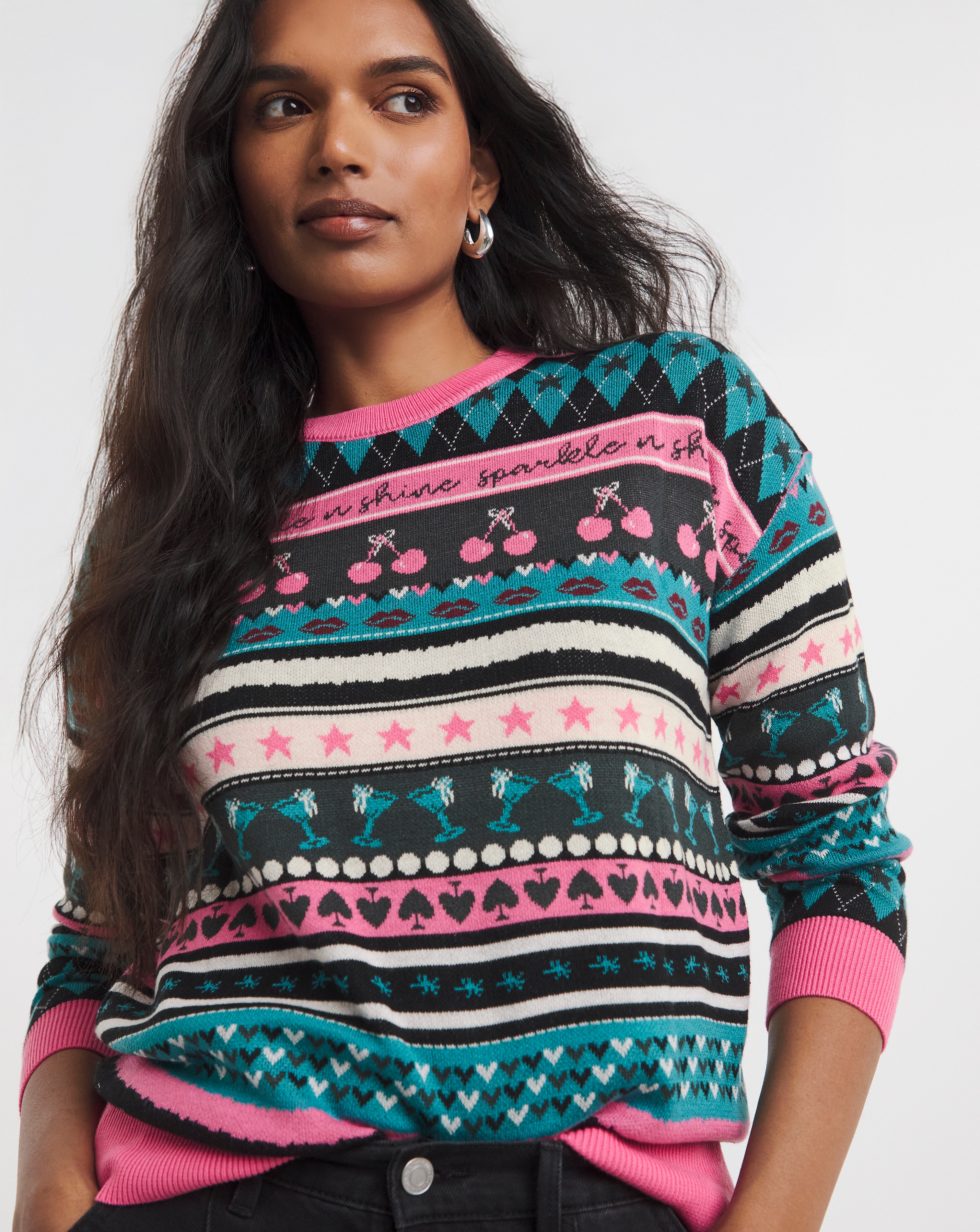 New In - Simply Be Fair Isle Jumper