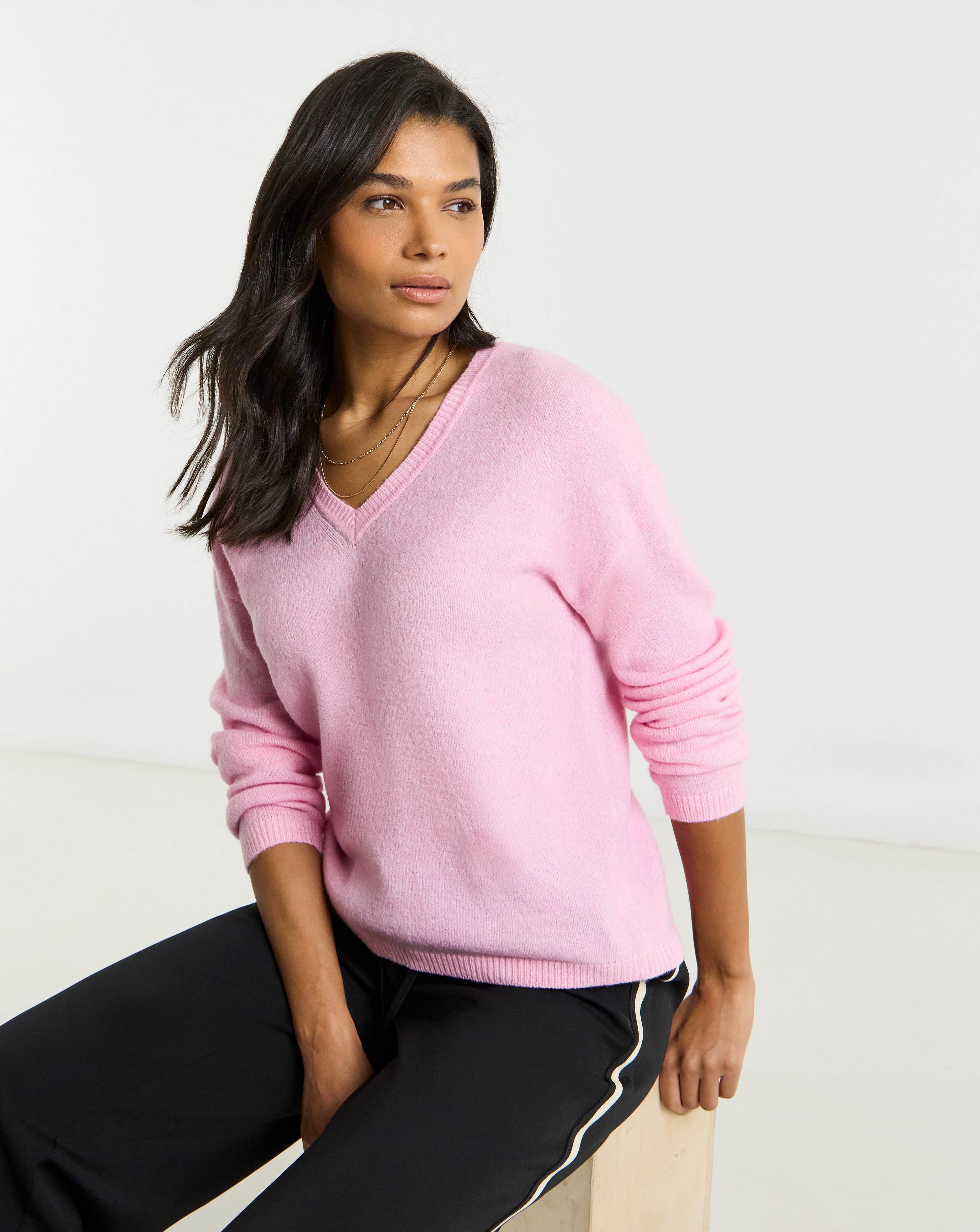 Simply Be V-Neck Jumper