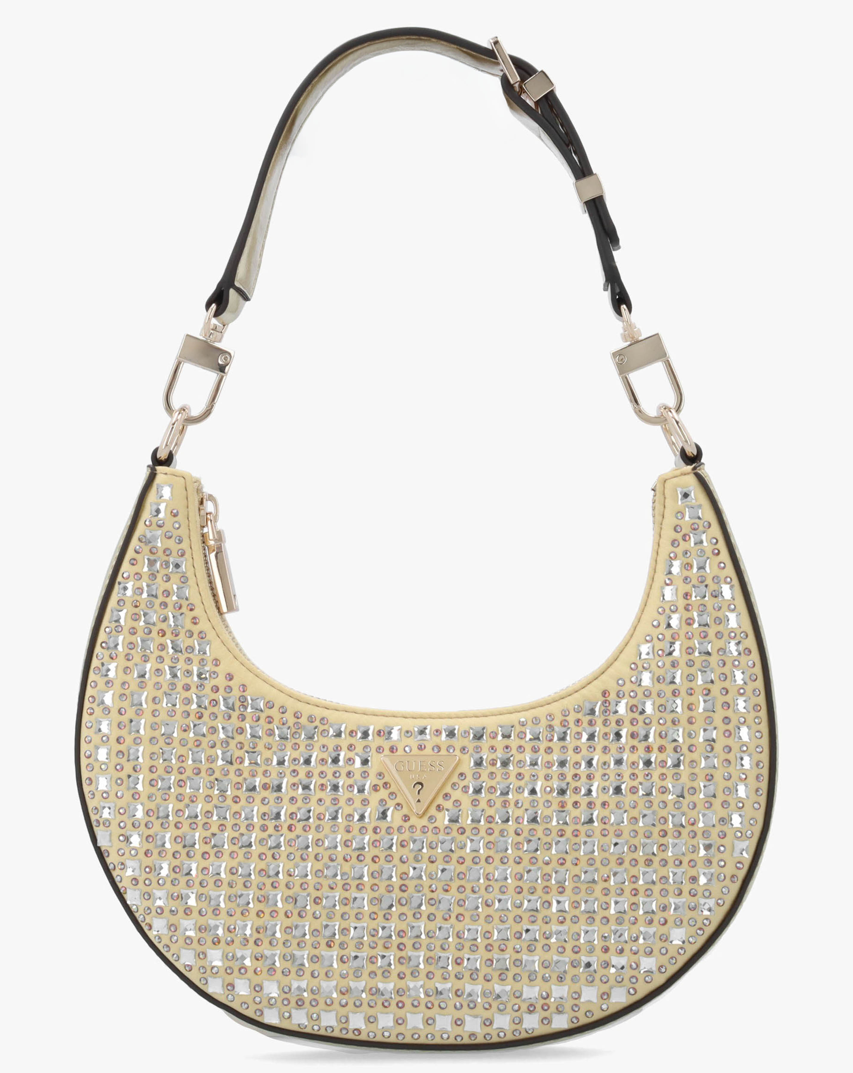 New In - Guess Small Lua Gold Embellished Hobo