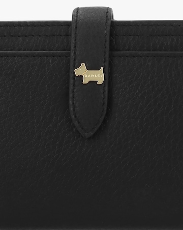 Radley Medium Willis Street Black Leather Bifold Purse