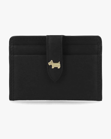 Radley Small Willis Street Black Leather Card Holder