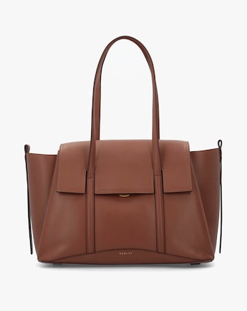 Radley Medium The Chancery Flapover Cognac Leather Shoulder Bag