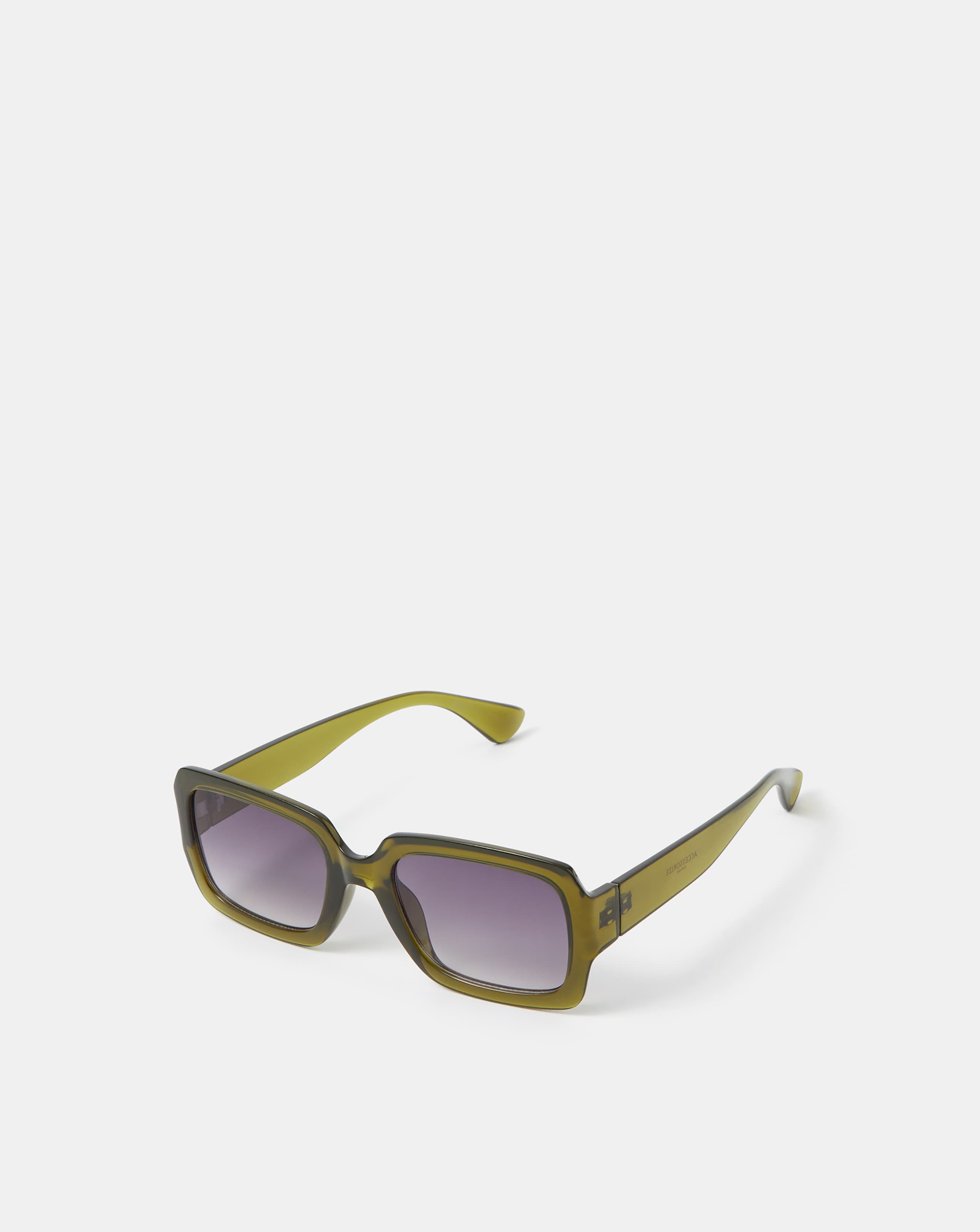 New In - Accessorize Rectangle Frame Sunglasses
