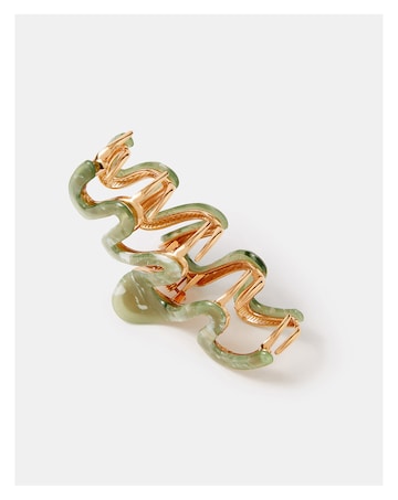 Accessorize Wiggle Resin Claw Clip