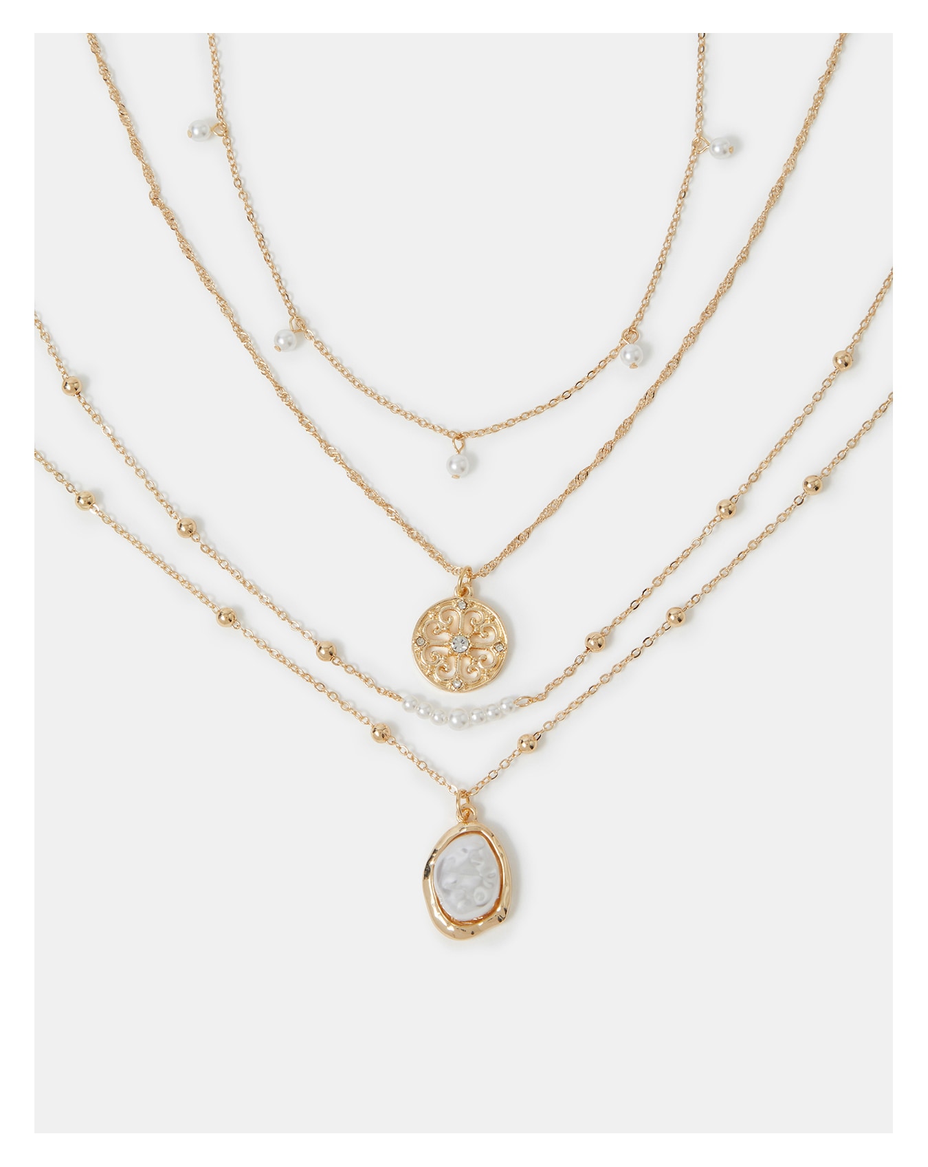 Accessorize Pearl Pendant Necklaces