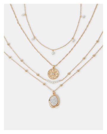 Accessorize Pearl Pendant Necklaces